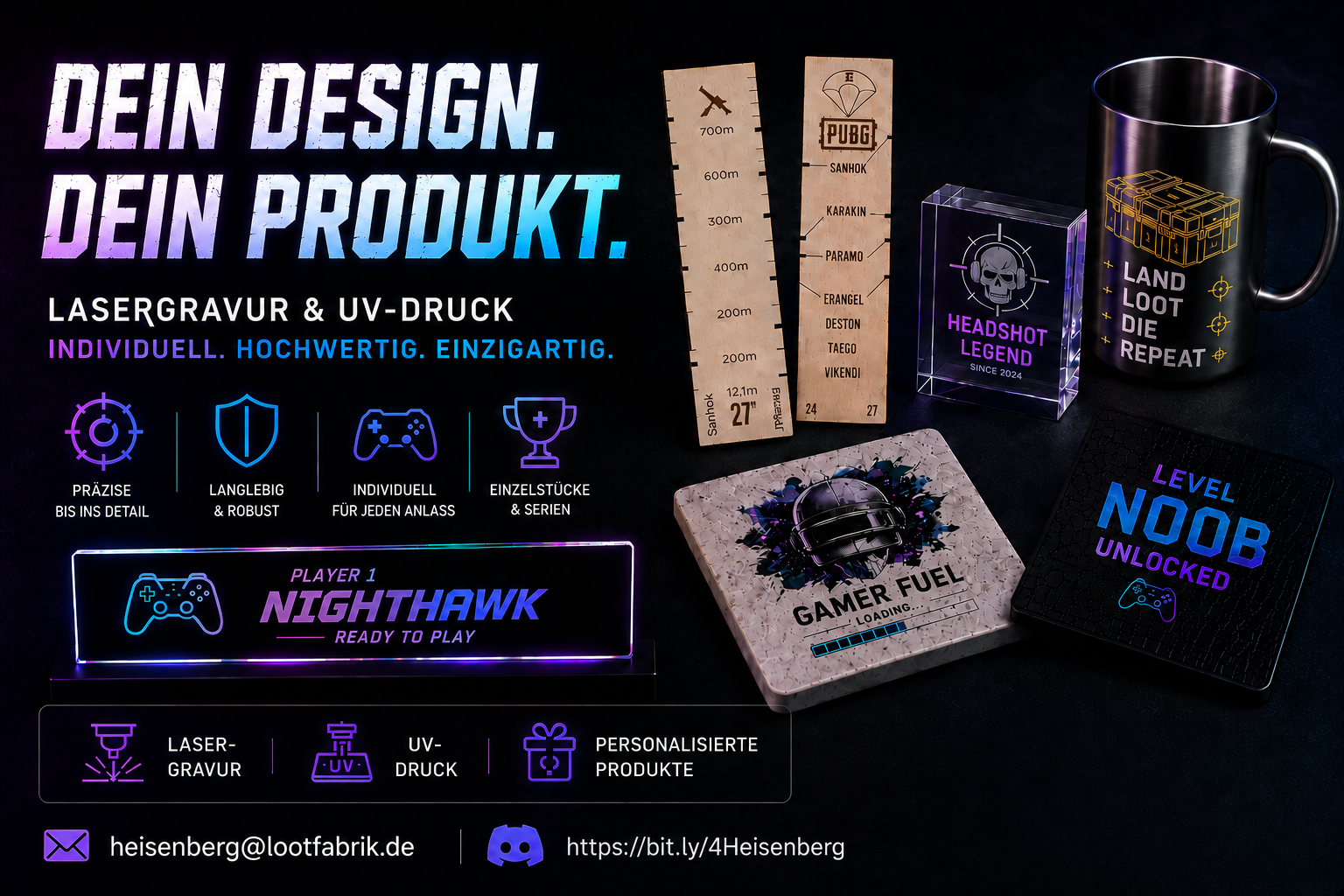 LOOTFABRIK Gaming Setup